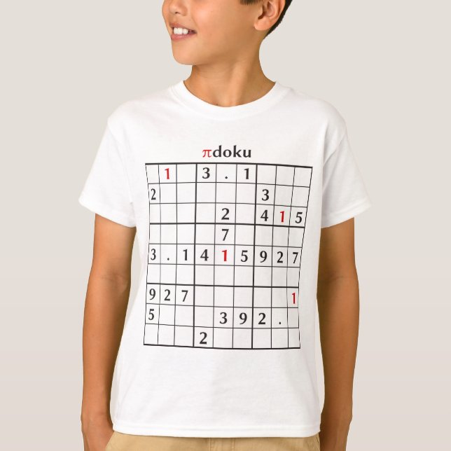 pidoku tee shirt (Framsida)