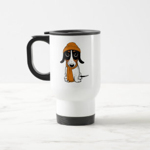 Piebald Dachshund Cute Hipster, Hund Resemugg