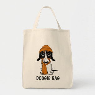 Piebald Dachshund Cute Hipster-Hund Tygkasse