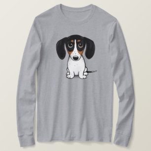 Piebald Dachshund Cute Puppy Hund T-Shirt