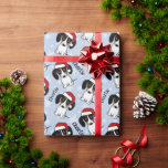 Piebald Dachshund Jul Anpassat namn Cute Hund Presentpapper<br><div class="desc">Piebald Färgad Dachshund Älskare' Papper om julafton. Lustigt trollkarl hund som bär en julhatt. Anpassa till namn eller annan text. Den perfekt anpassningsbarnas helgdag-presentfigursättning för Doxie älskare! Besök Jenns Doodle World om du vill ha ännu fler juldesigner och helgdag från hund älskare under hund.</div>