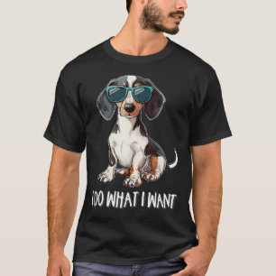 Piebald Dachshund T Shirt