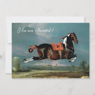 Piebald Horse "Ceassistance" Inbjudningar