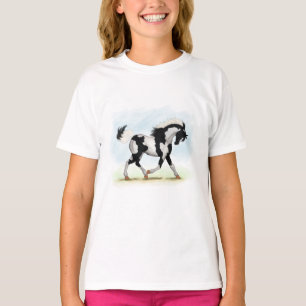 Piebald Overo Pinto Horse T Shirt