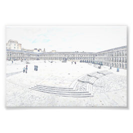 Piece Hall Halifax – Historiska West Yorkshire Fototryck