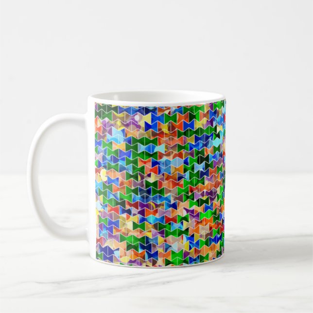 Piecewise Bowties Dot 11oz Mugg (Vänster)