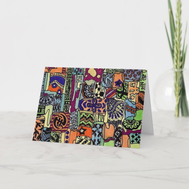 Piecie-Piecie-grafikkort - tomt Kort (Framsida)