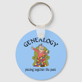 Piecing Together the Past Nyckelring