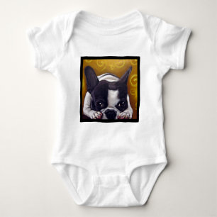 Pied Frenchie ta sig en tupplur Tee Shirt