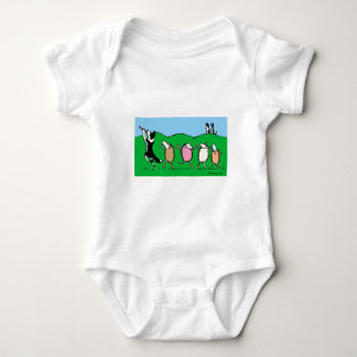 Pied pipblåsare för gränsCollie Tee Shirt