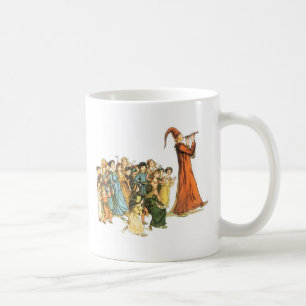 Pied pipblåsareillustration av Kate Greenaway Kaffemugg