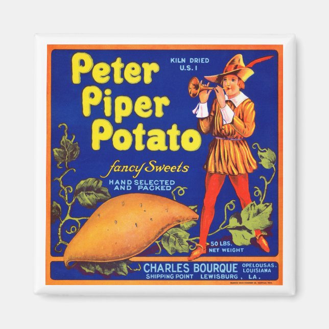 Pied Piper Potato Magnet (Framsidan)