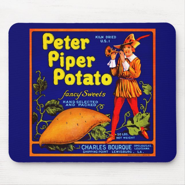Pied Piper Potato Musmatta (Framsidan)