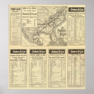 Piedmont luft fodrar poster