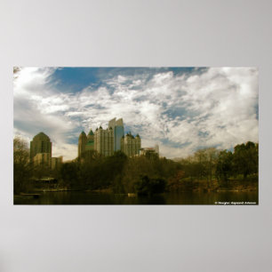 Piedmont parkerar, Atlanta, GA Poster