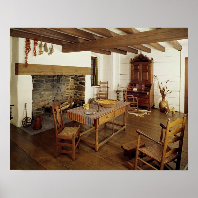 Piedmont Room, Guildford County North Carolina Poster (Framsidan)