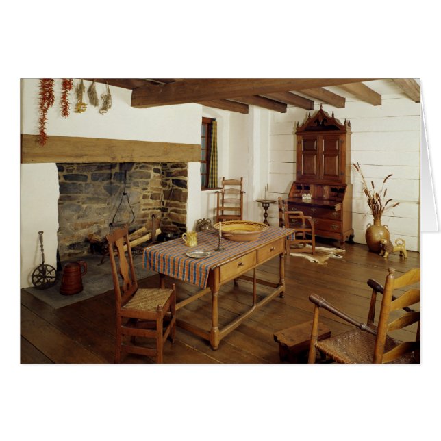 Piedmont rum, Guildford län North Carolina Hälsningskort (Framsidan Horizontal)