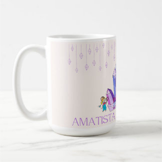 Piedra natal Febrero Kaffemugg
