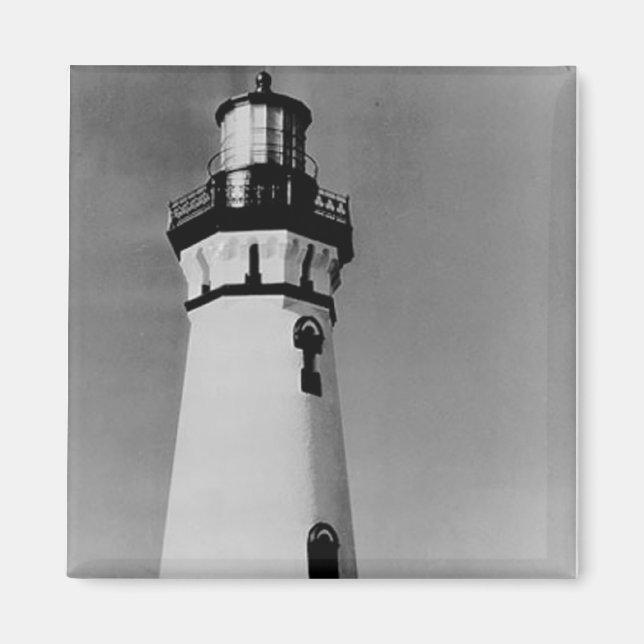 Piedras Blancas Lighthouse Magnet (Framsidan)