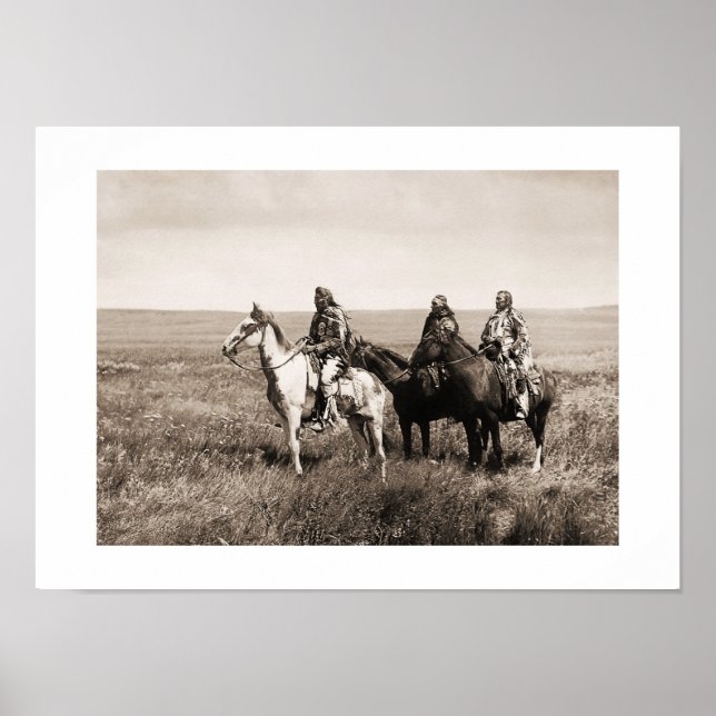 Piegan Blackfoot Chiefs Poster (Framsidan)