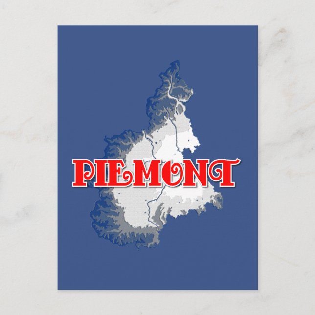 Piemont Vykort (Framsida)