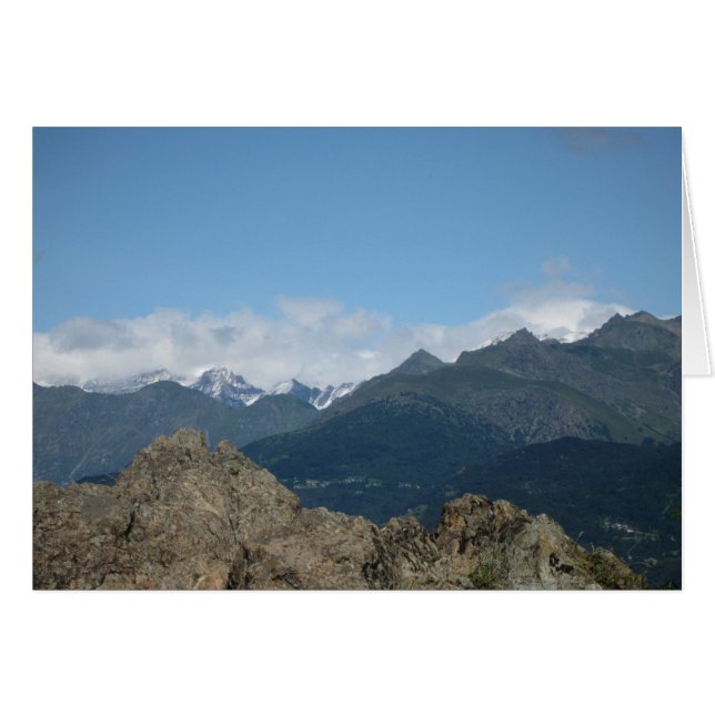 Piemonte Hälsningskort (Framsidan Horizontal)