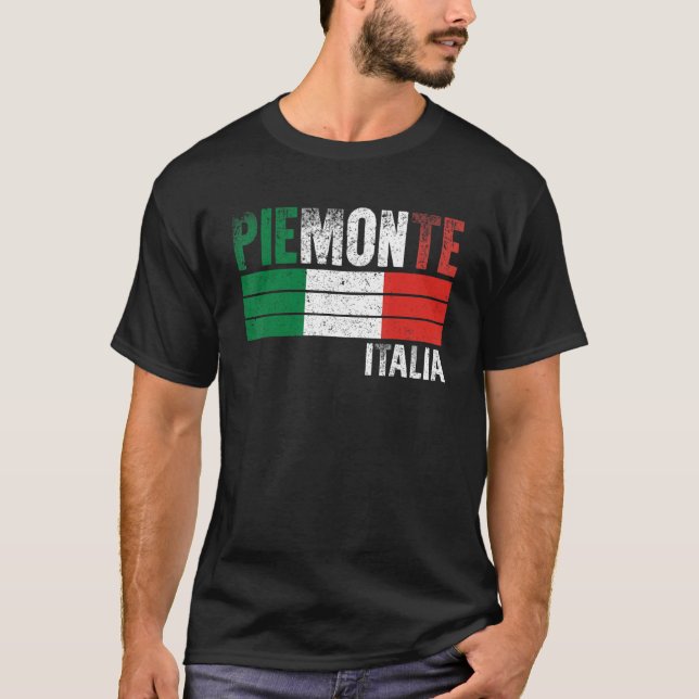 Piemonte Italia Italien Flagga Italia Manar Womens T Shirt (Framsida)
