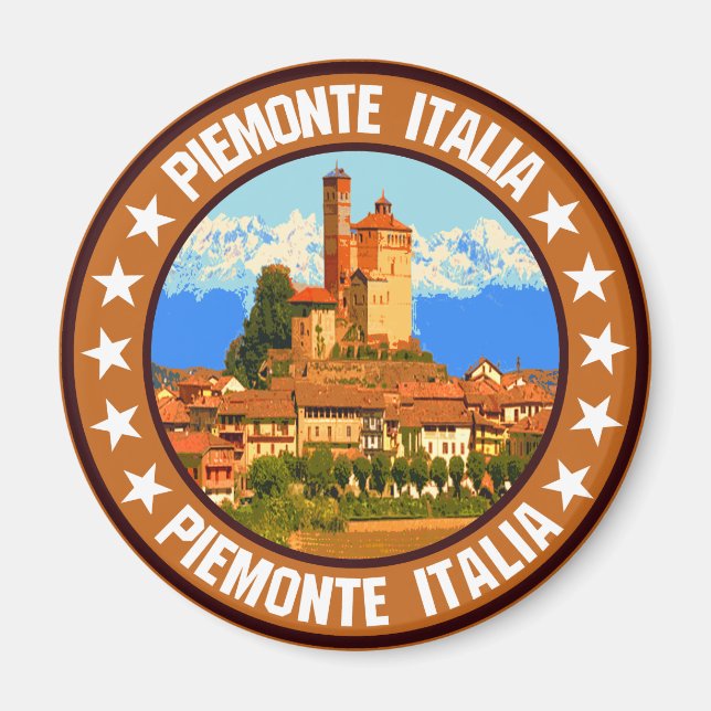 Piemonte Magnet (Framsidan)