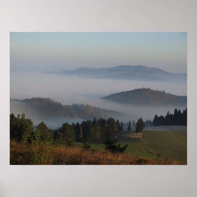 Pieniny-hösten Poster (Framsidan)