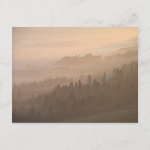 Pieniny sunrise vykort