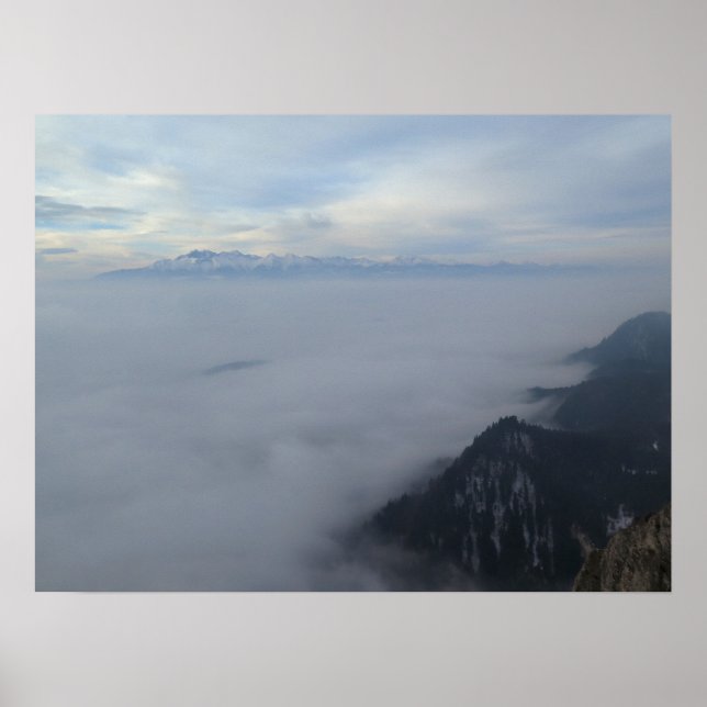 Pieniny view on Tatras Poster (Framsidan)