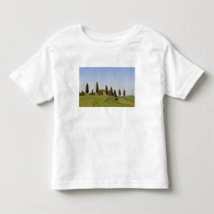 Pienza, Val d'Orcia, Siena provins, Toscana, Tee Shirt