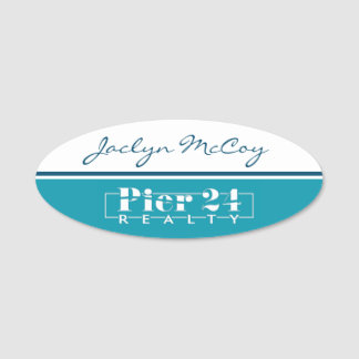 Pier 24 Realty Namn bricka Namnbricka