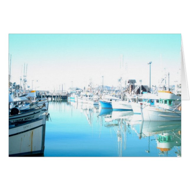 Pier 39 - Fiskermannens Wharf Hälsningskort (Framsidan Horizontal)