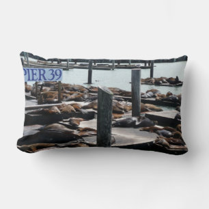Pier 39 Sea Lejon Lumbarkudde