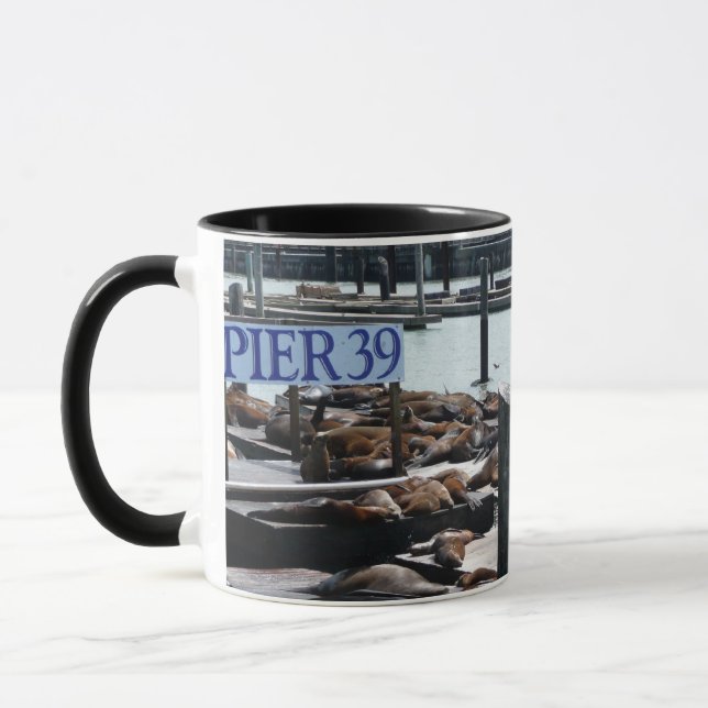 Pier 39 Sea Lejon Mugg (Vänster)