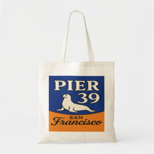 Pier 39 Tote Bag Tygkasse