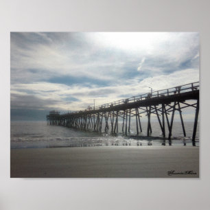 Pier Atlantic Beach NC Poster