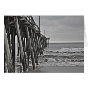 Pier by Shirley Taylor Hälsningskort