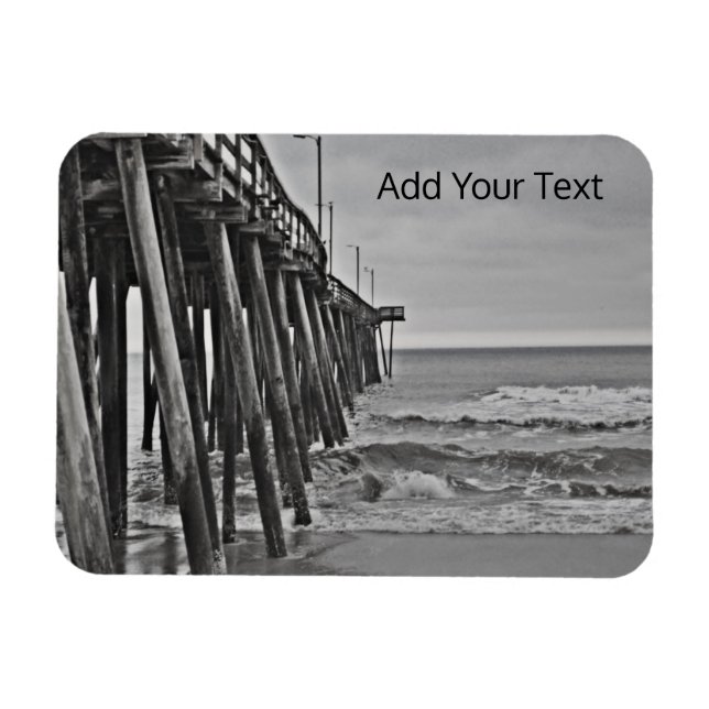 Pier by Shirley Taylor Magnet (Horisontell)