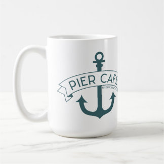 Pier Cafe Teal Mugg