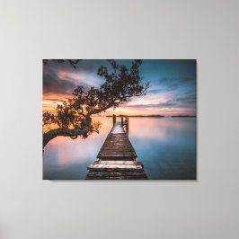 Pier for piers of Waiheke Collection Canvastryck