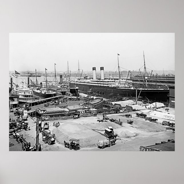 Pier från White Star Line Poster (Framsidan)