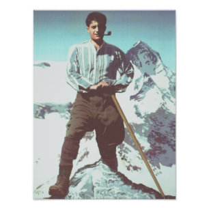 Pier Giorgio Frassati Andens bergsbestigare Fototryck
