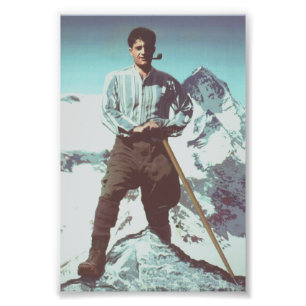 Pier Giorgio Frassati Andens bergsbestigare Fototryck