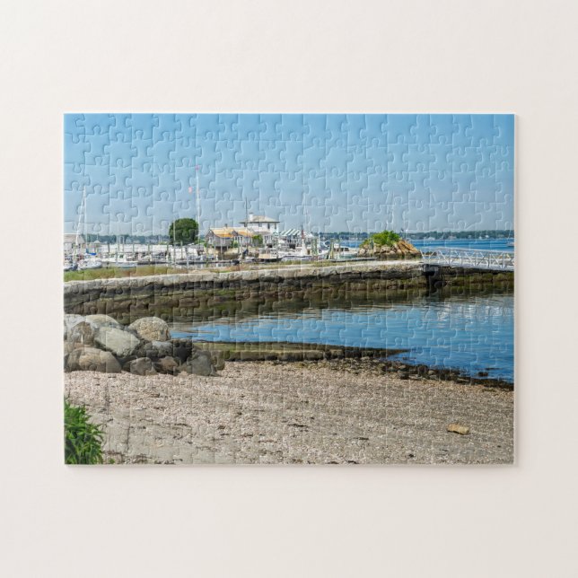 Pier i Newport Rhode island Pussel (Horisontell)