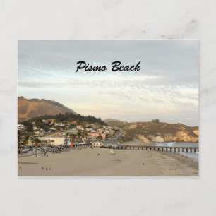 Pier i Pismo Beach California Travel Photo Vykort