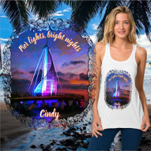 Pier lights, bright nights 1182