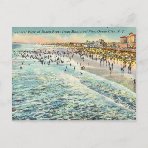 Pier, Ocean City, New jersey Vykort
