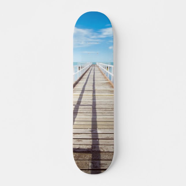 Pier Old School Skateboard Bräda 18 Cm (Framsida)